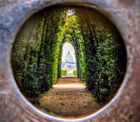 keyhole in rome